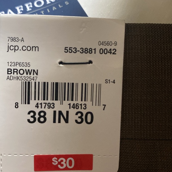 Stafford classic fit 2 piece suit NWT - Picture 14 of 14